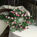 Luxe Roze Bloemen Slinger - Bruiloft Decoratie