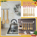 6-delige Complete Keukenset van Duurzaam Bamboe - Met Handig