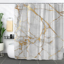 Waterdicht douchegordijn marmerpatroon - Luxe en Dik