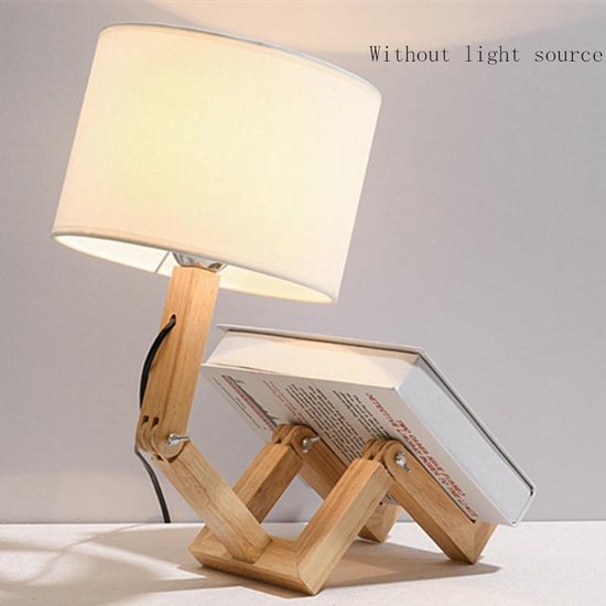 LED bureaulamp met boekenhouder - Scandinavisch design