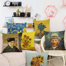 Sierkussensloop katoen/linnen 45x45 cm van Gogh Sterrennacht