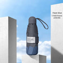 TDR -Opvouwbare Paraplu -Windproof- zonnescherm UV-SPF 50+compact en draagbaar-  Extra sterk   -haze blue