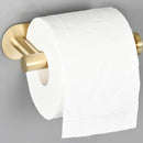 Toiletrolhouder - RVS - zelfklevend Geen boren vereist - Goudkleurig