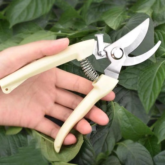2x Professionele Ergonomische Tuinschaar - Roestvrij Staal