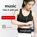 Heuptasje sport - running belt met waterfleshouder zwart