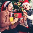 24-delige Houten Kerstdecoratieset - Nostalgische Rode Vrach