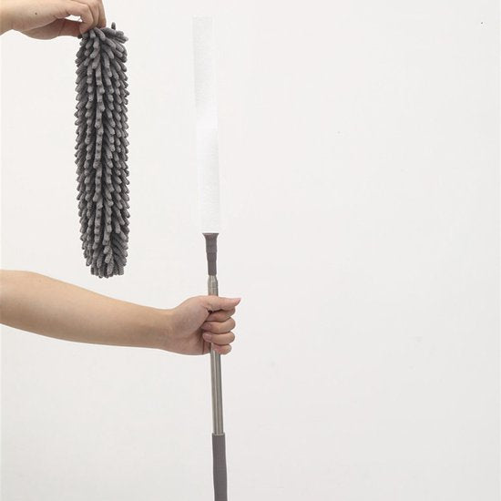 8-delige Telescoopsteelset met Plumeau, Lammellenreiniger, C