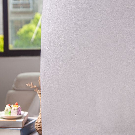 Zelfklevende Elektrostatische Glasfolie - Premium Mat Anti-Inkijk, Hoge Lichtdoorlatendheid