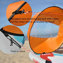 TDR Opvouwbaar Kajakzeil ⌀108 cm - Oranje