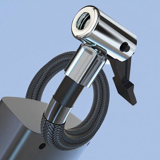 Draadloze elektrische autoluchtpomp voor in de auto, grensoverschrijdende verpakking/opladen [digitaal display] Alles-in-één oplader