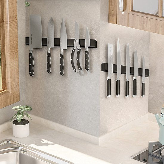 Stijlvolle Magnetische Messenhouder 40cm met Neodymium