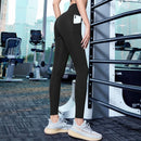 Fitness broek - Sportlegging - Yoga Broek - Yogalegging - Dames - Zwart M