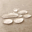 Waterdicht linnen effen tafelkleed Beige 135x220 cm