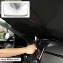 TDR - Zonnescherm / autoparaplu - Binnenkant Voorruit Auto - Opvouwbaar - Hitte en UV bescherming - 122 x 65 cm