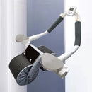 Buikspiertrainer Thuis - Complete Set met Ab Roller en Kniem