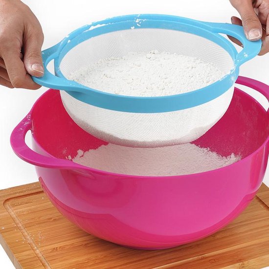 8-delige Multifunctionele Groentewasmand en Afdruipmand