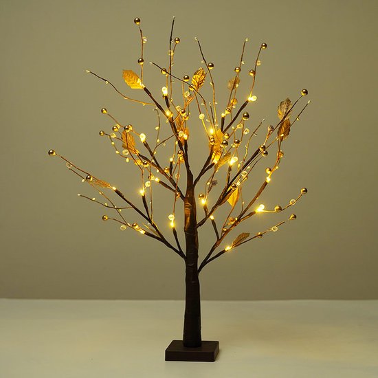 Kunstmatige Gouden Fruitboom Lamp - LED Kerstdecoratie