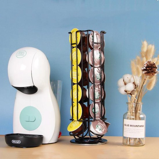TDR-Draaibare Dolce Gusto capsulehouder  24st zwart