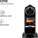 De'Longhi Nespresso Citiz EN167.B - Koffiecupmachine - Zwart