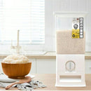 Japans Rijst/Granen Container/Dispenser/ Opbergdoos - 10KG inhoud - wit