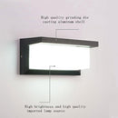 Led buiten moderne minimalistische wandlamp inductie 18W wit licht