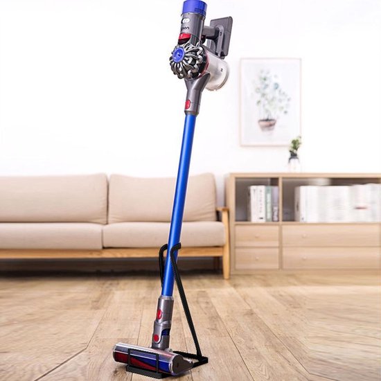 TDR - Geschikt voor Dyson V6/V7/V8/V10 /V11/V12/V15 stofzuiger opbergrek punch-free stofzuigerbeugel stofzuigerhanger - zwart