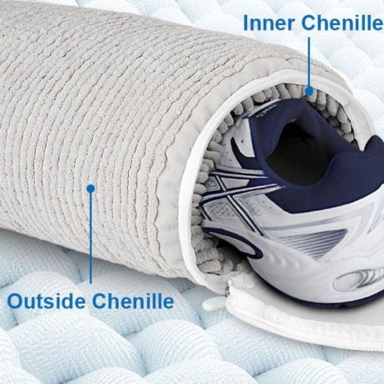 Schoenwaszak wasmachine speciale anti-deformatie schoenwaszak geel