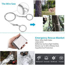SOS Wildernis Overlevingsset 13-in-1 – Outdoor Survival Kit met Multitool, Zaklamp & Nooddeken – Ideaal voor Kamperen & Avontuur