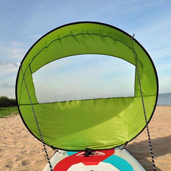 TDR Opvouwbaar Kajak Zeil Groen ⌀108 cm