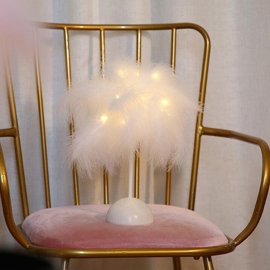 Luxe LED Veren Tafellamp - Warm Wit Licht