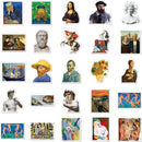 104 Graffiti Olieverf Stickers - Waterdicht voor Laptop en M