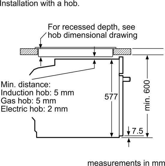 Bosch HMG636BS1 - Serie 8 - Inbouwoven
