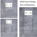 Premium Pannendeksel Houder - RVS Rek voor 3 Deksels