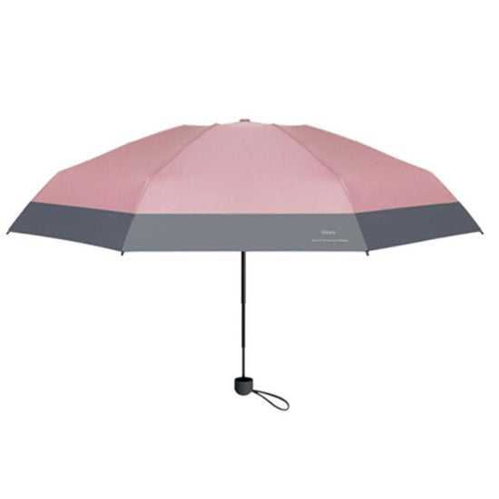 TDR -Opvouwbare Paraplu -Windproof- zonnescherm UV-SPF 50+compact en draagbaar-  Extra sterk  -  Roze