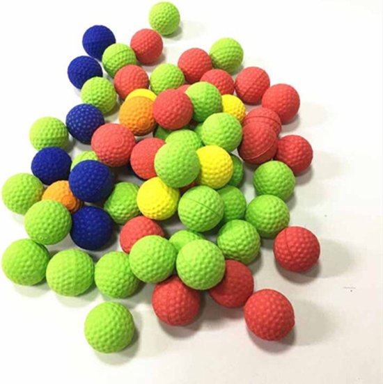 100 stuks ballen geschikt voor Nerf Rival - 100% geschikt voor Nerf Rival Blasters - Verschilende