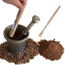 Koffiemachine Reinigingsset - 5-delig - Nylon Borstels - Houten Borstels - Makkelijk te Gebruiken
