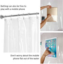 TDR Douchegordijn met 12 Vakjes voor Mobiel en Tablet