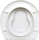 2-in-1 Toiletbril voor Gezinnen met Kinderen - Veilig, Stil en Verwijderbaar Kinderzitje - Praktisch en Functioneel-wit