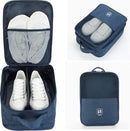 TDR - schoenen opbergtas - multifunctionele - draagbare opslag - schoenentas -Geschikt tot schoenmaat 45.5 -Marineblauw