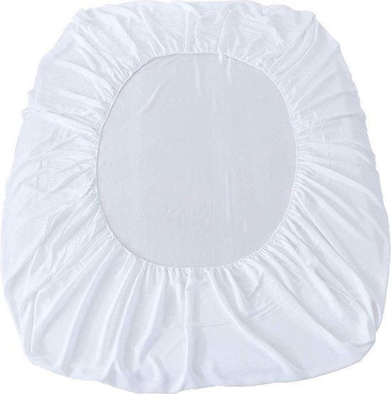 Matrashoes - Ademend & Antibacterieel - Waterdicht - Bescherm uw matras tegen vloeistoffen & allergieën - 90x200cm - Wit