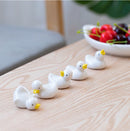 Set van 5 Vaatwasserbestendige Eetstokjeshouders Eend
