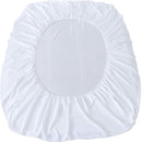 Matrashoes - Ademend & Antibacterieel - Waterdicht - Bescherm uw matras tegen vloeistoffen & allergieën-200*200 wit