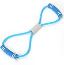TDR - Trekkoord Yoga -ElastiekFiguur 8 Rally -blauw