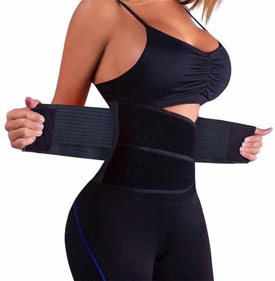 Rugbrace onderrug zwart - pijn & steun, maat M 72-82 cm
