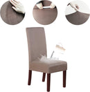 2 Stuks Waterdichte Stoelhoezen - Eetkamerstoel hoes - Stret