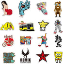 TDR - 200 stuks - hoogwaardige kwaliteit graffitistickers - waterdicht en weerbestendig - voor laptops, koffers, koelkasten, kleerkasten - waterdicht en weerbestendig.