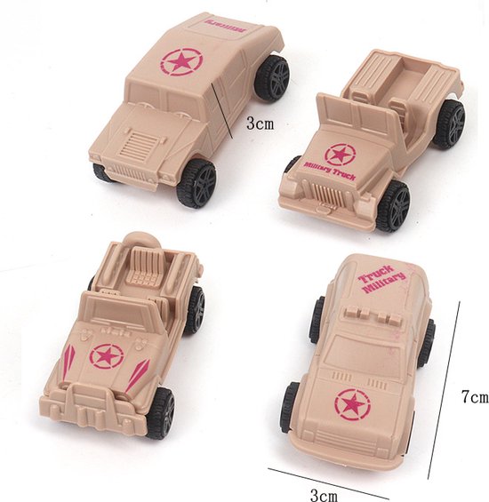 305 stuks Militaire Basisfiguren Set-soldaten speelgoed-Inclusief Militaire auto's, vliegtuigen , gebouwen en onderzeeboten
