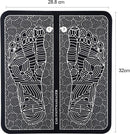 Voetverlichting op Een Nieuw Niveau: De Voetmassage Mat met Innovatieve EMS-Technologie - 6 Massagestanden & 9 Intensiteiten - Draadloos & USB-oplaadbaar