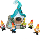 5-delige Zonne-energie Feeëntuin Huisset - Tuindecoratie