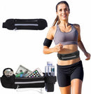 TDR - Heuptasje sport – running belt met Waterfleshouder zwart